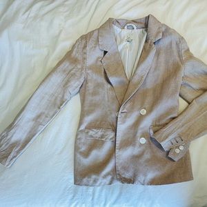 A new day linen blazer
